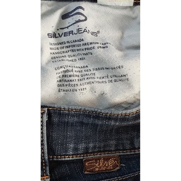 Silver Jean ~ Suki Capri ~ Size 33 - Picture 12 of 13